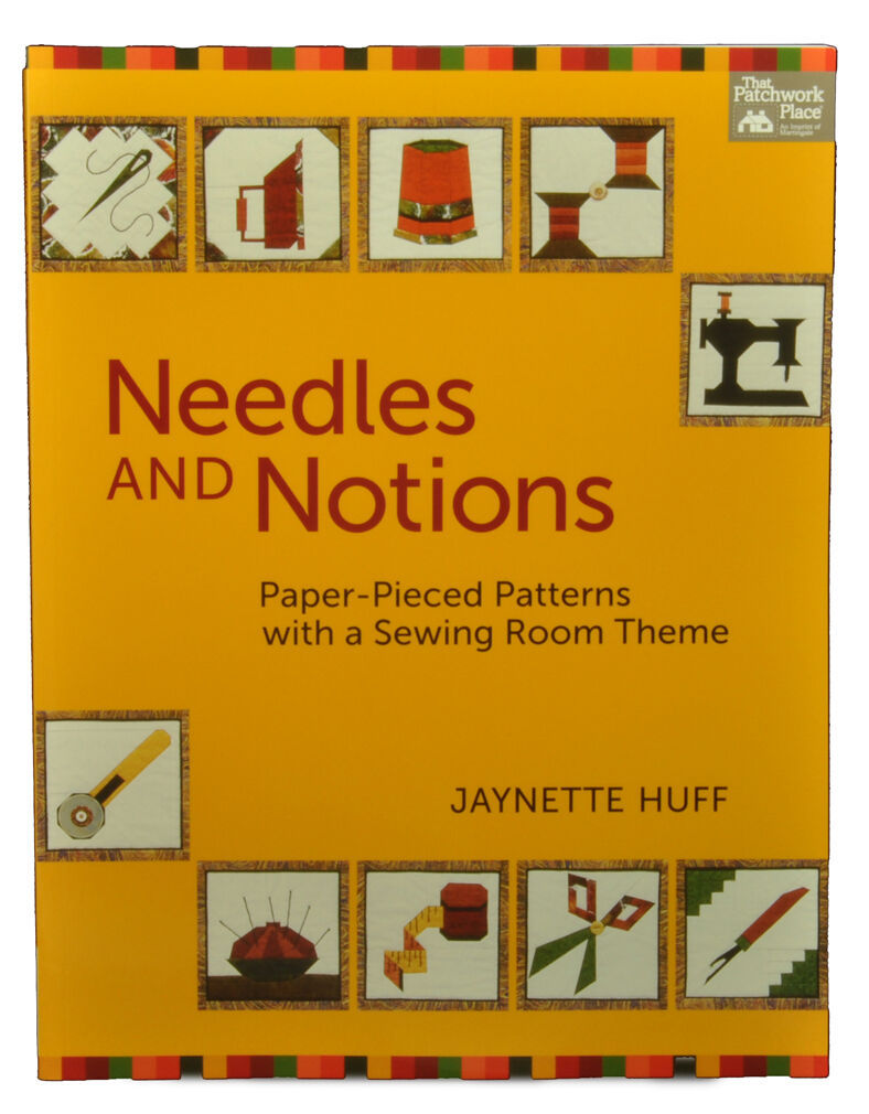 Needles and Notions Paper Pieced Patterns Sewing Book MCB411X - $27.50