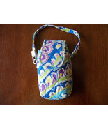 Vera Bradley Cell Phone/MP3/ Ipod Wristlet Capri Blue Retired Spring of ... - €15,35 EUR
