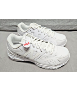 New Balance White On White Womans Sneakers Size 5 Wide (A11) - £30.93 GBP