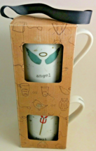 Angel and Devil Mug Set of 2 - £11.81 GBP