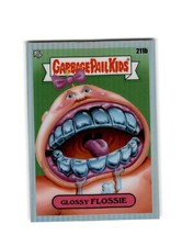 Topps Chrome Garbage Pail Kids Refractor Glossy Flossie 211b - £0.78 GBP
