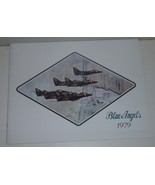 USN US Navy Blue Angels flight demonstration team programs 1978/79/81 Sk... - $20.57 CAD