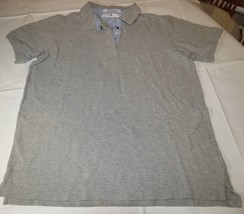 Tommy Hilfiger Golf Mens short sleeve polo shirt L cotton grey heather GUC - £16.18 GBP
