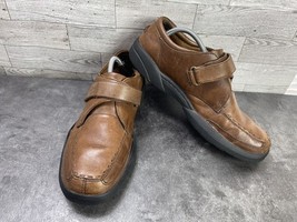 Dr Comfort Oxford Men 11M Frank Shoes Brown Leather Monk Diabetic Therap... - $655.16 MXN