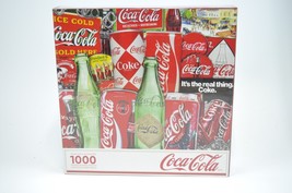 Coca-Cola 1000 Piece Jigsaw Puzzle By Springbok Sealed Box Vintage Soda Cans - £15.67 GBP