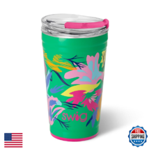 Swig Life 24oz Party Cup Stackable Insulated Travel Coffee Tumbler EZ Sl... - $46.12