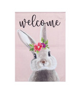 Evergreen Easter Bunny Garden Flag - 2 Sided Message, 12.5&quot; x 18&quot; - $18.00