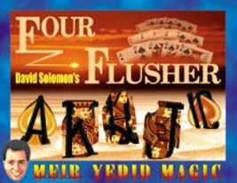 Four Flusher Card Packet Trick by David Solomon - £11.89 GBP