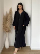 Dubai marrocan abaya, kaftan from Marrocco, luxury abaya dress, muslim t... - £83.95 GBP