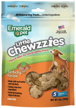 Emerald Pet Little Chewzzies Soft Training Treats Turducky Recipe 5 oz Emerald P - £13.85 GBP