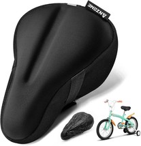 Kids Gel Bike Seat Cushion Cover From Anzome Is 9&quot; X 6&quot; Memory Foam Child Bike - £33.11 GBP