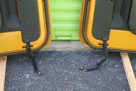 2007-2018 Chrysler Jeep Wrangler JK Front Half Doors W/ Pwr Mirrors L&R image 14