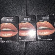 Maybelline Python Metallic Lip Kit in Provoked 30, New In Box. Lot of 3. - £12.82 GBP