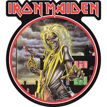 Iron Maiden Eddie 4&quot;x4.5&quot; Sticker Multi-Color - £7.84 GBP