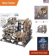 Elegant 3D Wooden Marble Run Model - Challenging Puzzle for Teens &amp; Adults - $72.49
