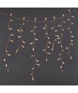 300Ct High Density Icicle Lights Clear With White Wire - - £28.30 GBP