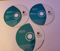 Logitech Utilities 3 CD Discs iTouch 2.2 Control Center SetPoint 2.11c F... - $11.40