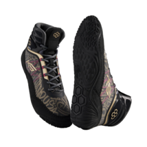 Rudis KS Infinity Edge Wrestling Shoes Black Gold - $165.00