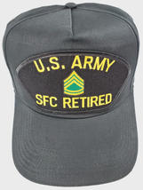 Us Army Retired Sfc Serg EAN T First Class E-7 Rank Hat Cap Nco Non Commissioned - £14.21 GBP