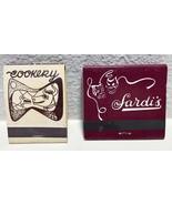 Sardi’s &amp; The Cookery Vintage New York City Full Matchbooks - $7.99 CAD