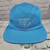 Patagonia Hat Mens Unisex OSFA Blue Adjustable 5-Panel Ball Cap - £38.91 GBP
