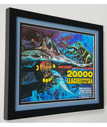 RARE Disney Twenty Thousand Leagues Under the Sea Nautilus Framed Poster... - $182.79 CAD