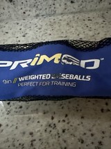 Primed 9in Weighted Baseballs Brand New In Package 3 Baseballs Green Ora... - $456.11 MXN