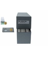 Guardhouse Grey/Small Dollar Coin Box with 100 flips, 2&quot; x 2&quot; x 8.5&quot; - $13.24