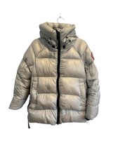 CANADA GOOSE Womens CYPRESS Packable Fill Power Down Puffer Jacket Silve... - £479.60 GBP