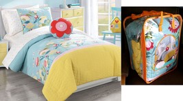 $120 Happy Valley Comforter Girl Mini Bedding SET-FULL/Twin 2SHAMS Frank &amp; Lulu - £57.39 GBP