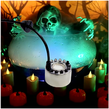 Halloween Party Mist Maker, Fog Machine Atomizer with 12 LED Color Chang... - $26.58