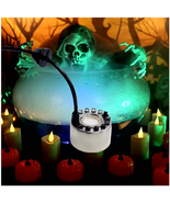 Halloween Party Mist Maker, Fog Machine Atomizer with 12 LED Color Chang... - $488.41 MXN