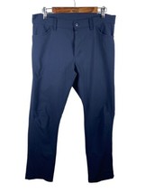 Old Navy Active Go Dry Tech Pants Size 33x32 Mens Navy Blue Golf Athleti... - £37.19 GBP