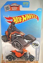 2016 Hot Wheels #160 Snow Stormers 5/5 SNOW STORMER Orange Variant wBlack Pr5sp - £5.55 GBP