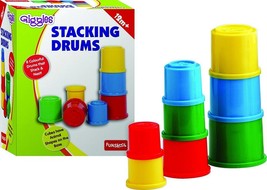 Funskool Giggles Stacking Drums (Free shipping worldwide) - £19.45 GBP