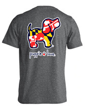 New Puppie Love Maryland Flag Pup T Shirt - £19.10 GBP