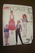 McCall&#39;s Pattern #5185 - Girls&#39; Jumper, Jumpsuit, Romper, &amp; Top - Size 8... - $4.00