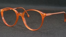 Vintage Meitzner Calw 165 Brown Orange Unique Rare Eyeglasses Frame 50-19-135mm - $49.50