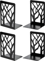 Maxgear Tree Design Modern Bookends for Shelves, Non-Skid Book Holder, H... - $15.13