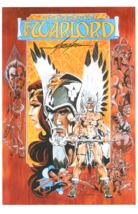 Mike Grell SIGNED DC Comics Fantasy Sword &amp; Sorcery Art Print ~ The Warlord - £51.31 GBP