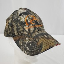 Ducks Unlimited Hat Cap Mossy Oak Break Up Camo Strapback Hunting Outdoors Flag - £11.78 GBP