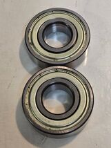 2 Quantity of SST Ball Bearings Metal Shielded 6204ZZC3 | 47 mm OD (2 Qty) - $26.39