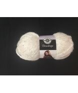 Loops &amp; Threads Dewdrops Acrylic Blend "Pearl" #1 Lot3 Skeins Super Bulk... - $17.81