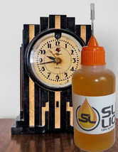 Slick Liquid Lube Bearings, BEST 100% Synthetic Oil for Art Deco Clocks - $9.72+