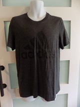 Adidas Dark Gray W/Black Logo Amplifier Tee Size S Men&#39;s - €13,67 EUR