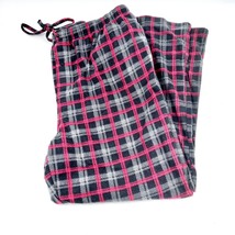 Beverly Hills Polo Club Pajama Pants Red Gray Black XXL Fleece - £8.70 GBP