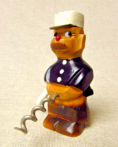 Vintage Handcarved French Gendarme / Policeman Corkscrew - £32.74 GBP