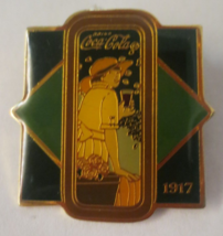 Coca-Cola Pin The 1917 Tray was produced in a long Rectangular Shape 1917 - £3.85 GBP