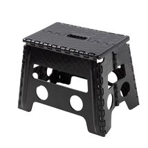 One Step Folding Step Stool, Black Plastic - $596.13 MXN