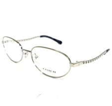 Coach Eyeglasses Frames HC 5114 9359 Silver Oval Logo Chain Full Rim 54-17-140 - £66.16 GBP